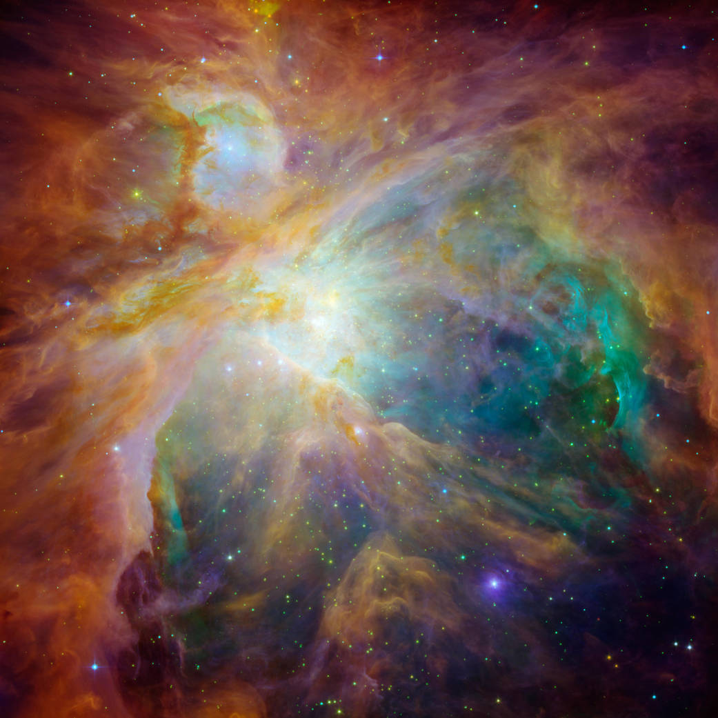 orion Nebula NASA:JPL-Caltech:STScI 162284main_image_feature_693_ys_full