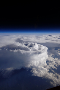Storm Cell Over the Southern Appalachian Mountains, NASA, Stu Broce