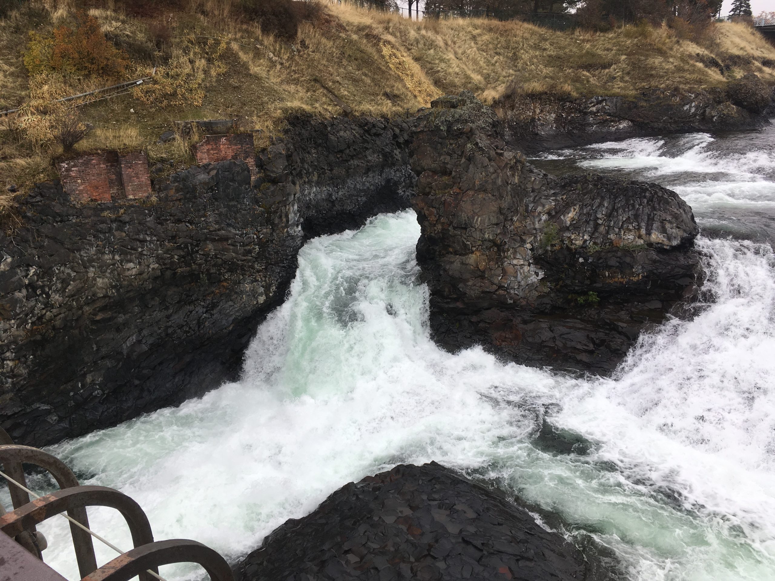 Waterfall in Spokane by Ben McFarland