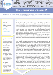 What Is The Purpose Of Genesis? – KS2 RE
