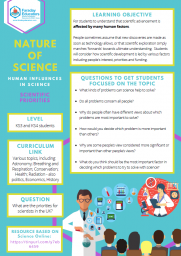 Nature of Science: Scientific Priorities – KS3 and KS4